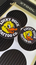 Custom Business Logo Stickers Die-Cut Waterproof Glossy Bulk 100 Pack, 2x2 3x3 4x4 Sizes