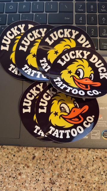Custom Business Logo Stickers Die-Cut Waterproof Glossy Bulk 100 Pack, 2x2 3x3 4x4 Sizes