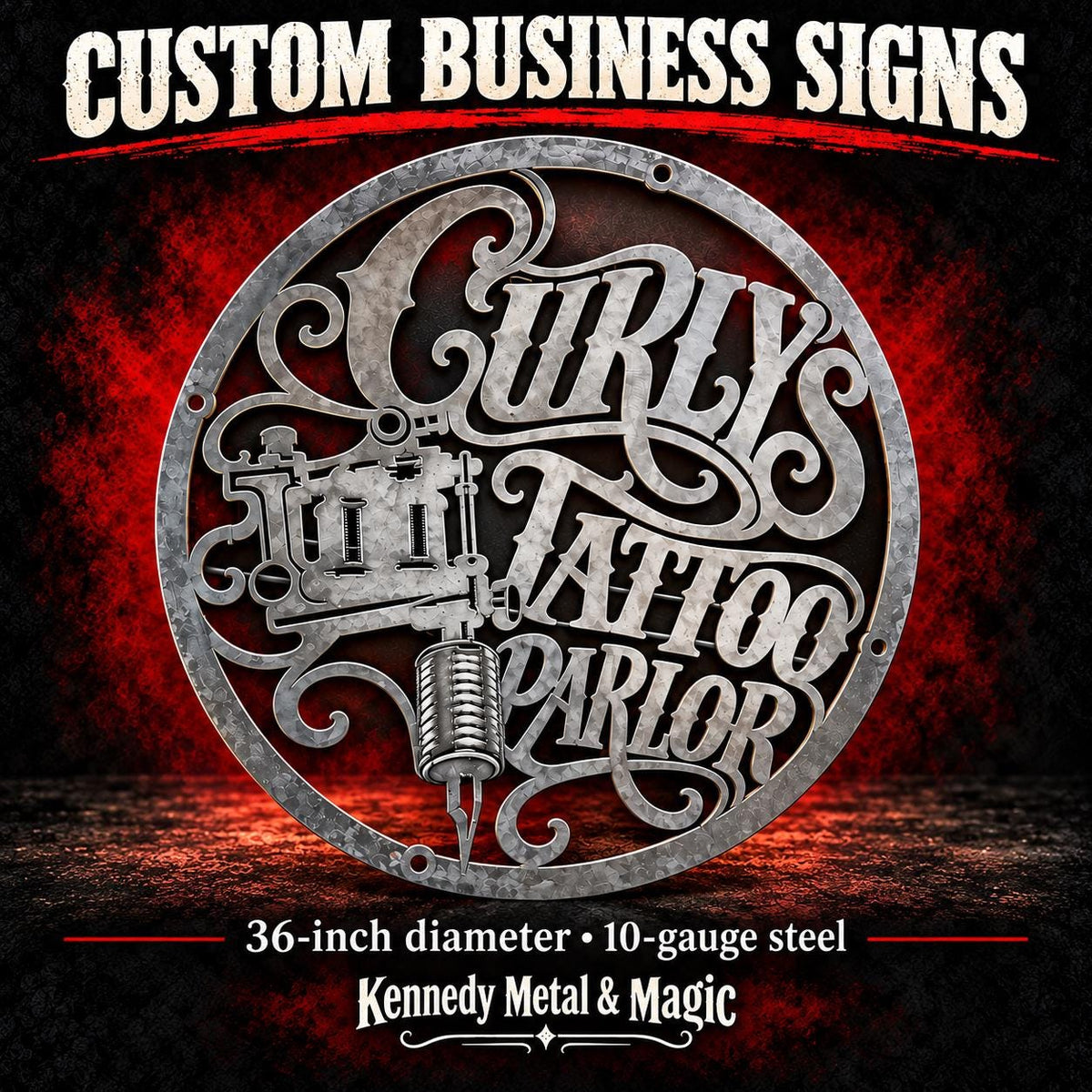 Custom Metal signs for your business